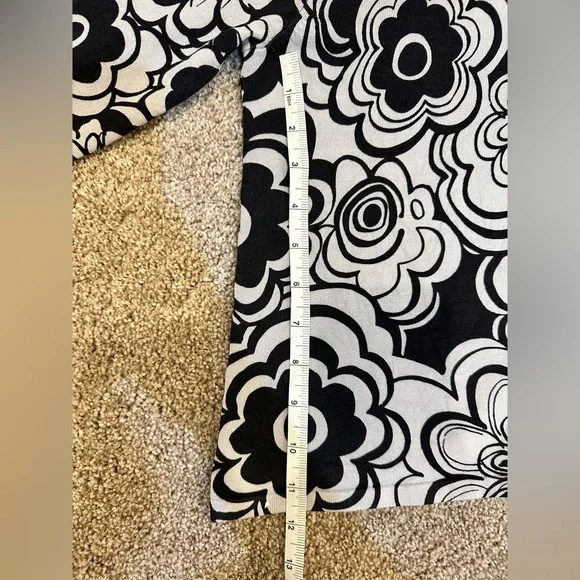 Cable and Gague cardigan sweater Petitie M, black and grey mod pattern - Picture 11 of 15